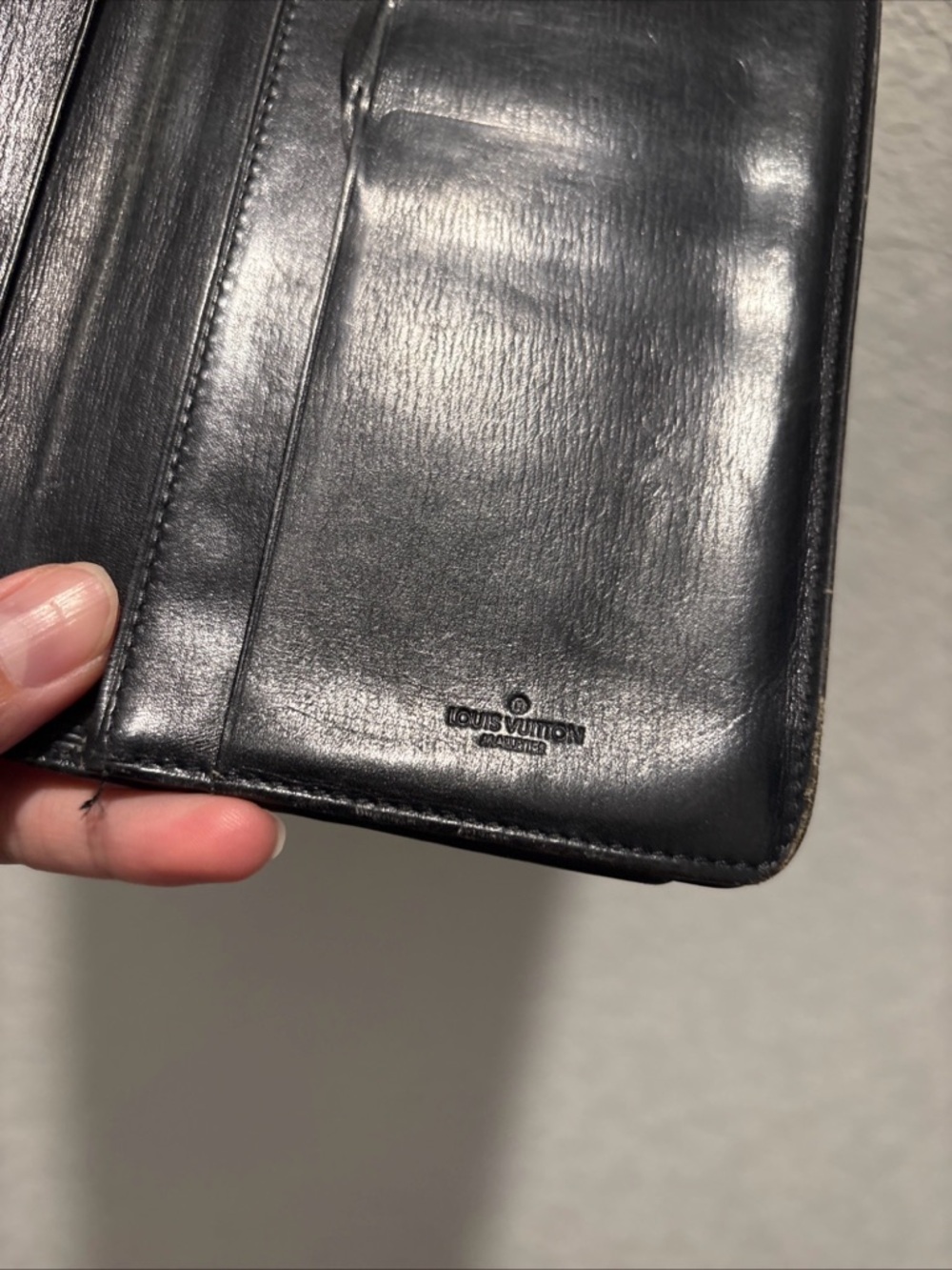 Louis Vuitton Malletier Long Bifold Wallet Black - Picture 7 of 12